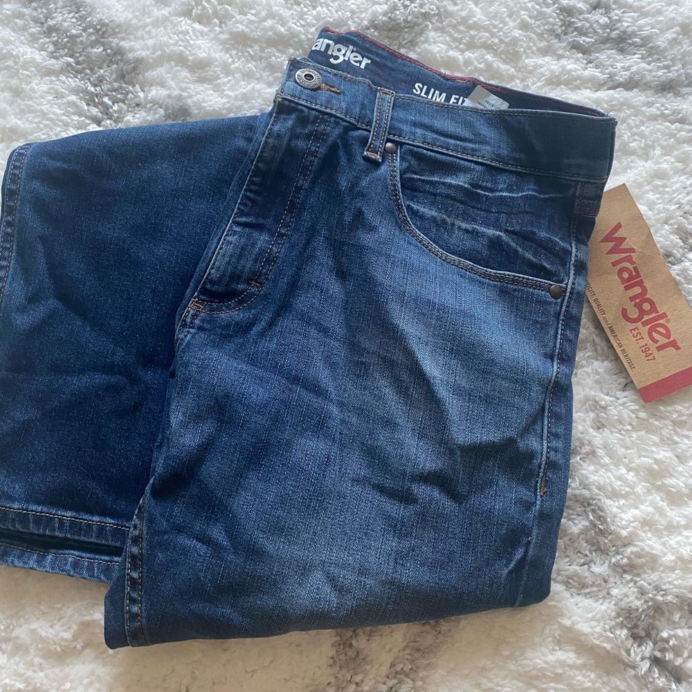 Wrangler Men’s Slim Fit Jeans 34x32 - NWT